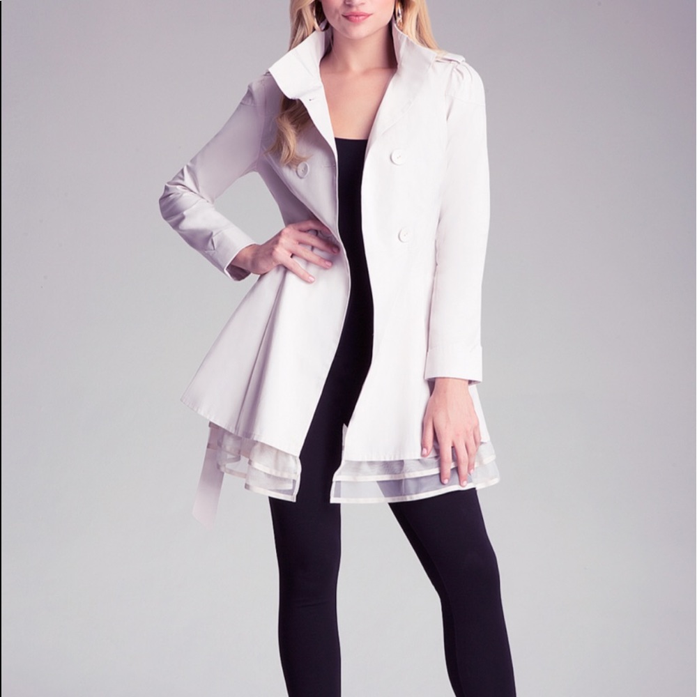 Bebe trench coat
